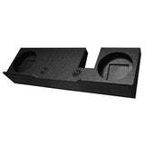 QPower Dual 12″ Subwoofer Box Enclosure for 2004-2008 F-150 Super Crew / Extended Cab