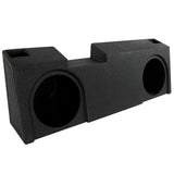QPOWER QBOMB DUAL 12" VENTED EMPTY SUBWOOFER BOX ENCLOSURE FOR CHEVY/GMC 2019-22