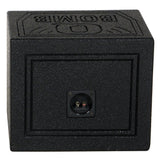 QPOWER QBOMB SINGLE 10″ SEALED EMPTY CAR AUDIO SUB WOOFER BOX ENCLOSURE