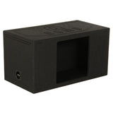 Qpower QBOMB Single 15" Large Side Ported Subwoofer Enclosure Box w/ Square Hole