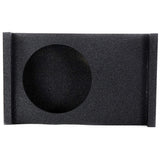 QPower QBOMB Single 12" Sealed Universal Downfire/Behind Seat Subwoofer Box