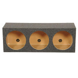 QPOWER HD12 3HOLE TRIPLE 12″ HOLE SEALED HEAVY DUTY EMPTY WOOFER BOX ENCLOSURE