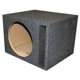 QPOWER SBASS15 SINGLE 15" VENTED CARPETED SUBWOOFER ENCLOSURE SUB BOX