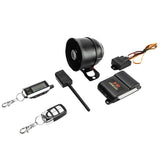 CRIMESTOPPER SECURITY PLUS SP-302 2-WAY DELUXE SECURITY SYSTEM WITH KEYLESS ENTRY & LCD REMOTE